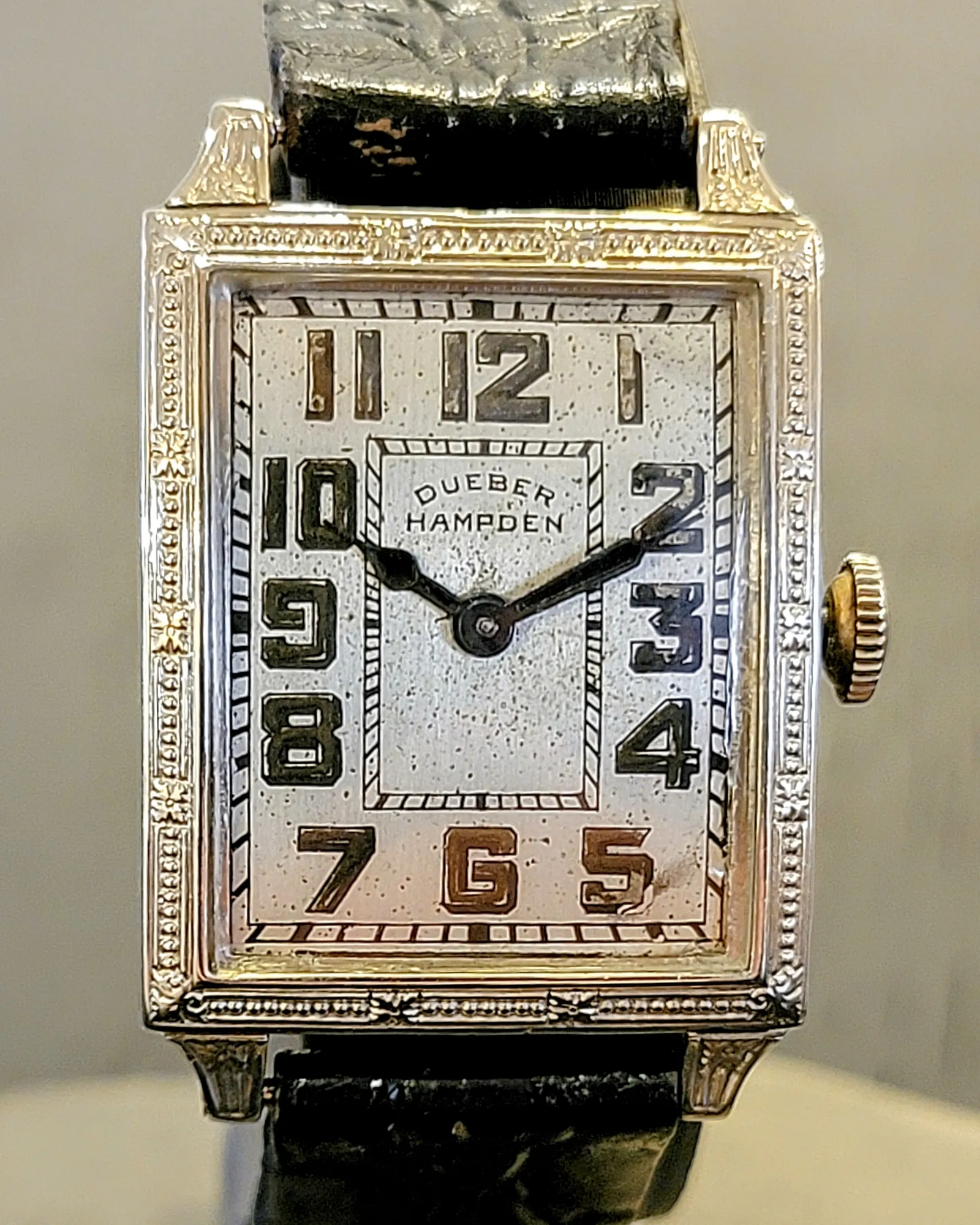 1919 DUEBER-HAMPDEN Man O' Fashion Watch 15 Jewels U.S.A.
