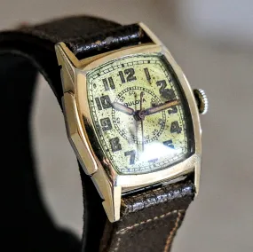 1943 BULOVA WWII Medical Officer Wristwatch Cal. 10BA 17 Jewels Doctors Watch