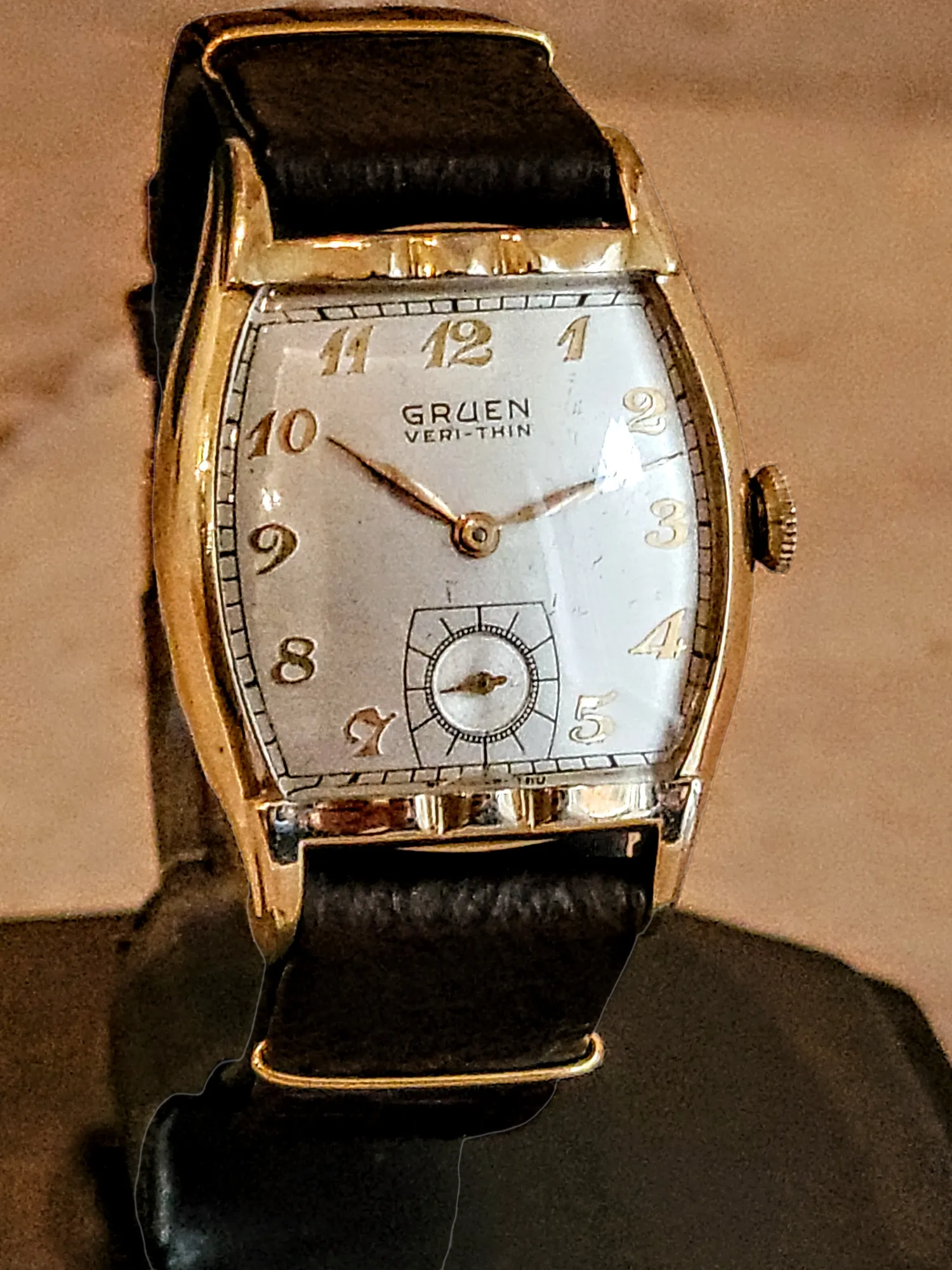 1950 GRUEN Veri-Thin Watch 15 Jewels Cal. 421 Swiss Made