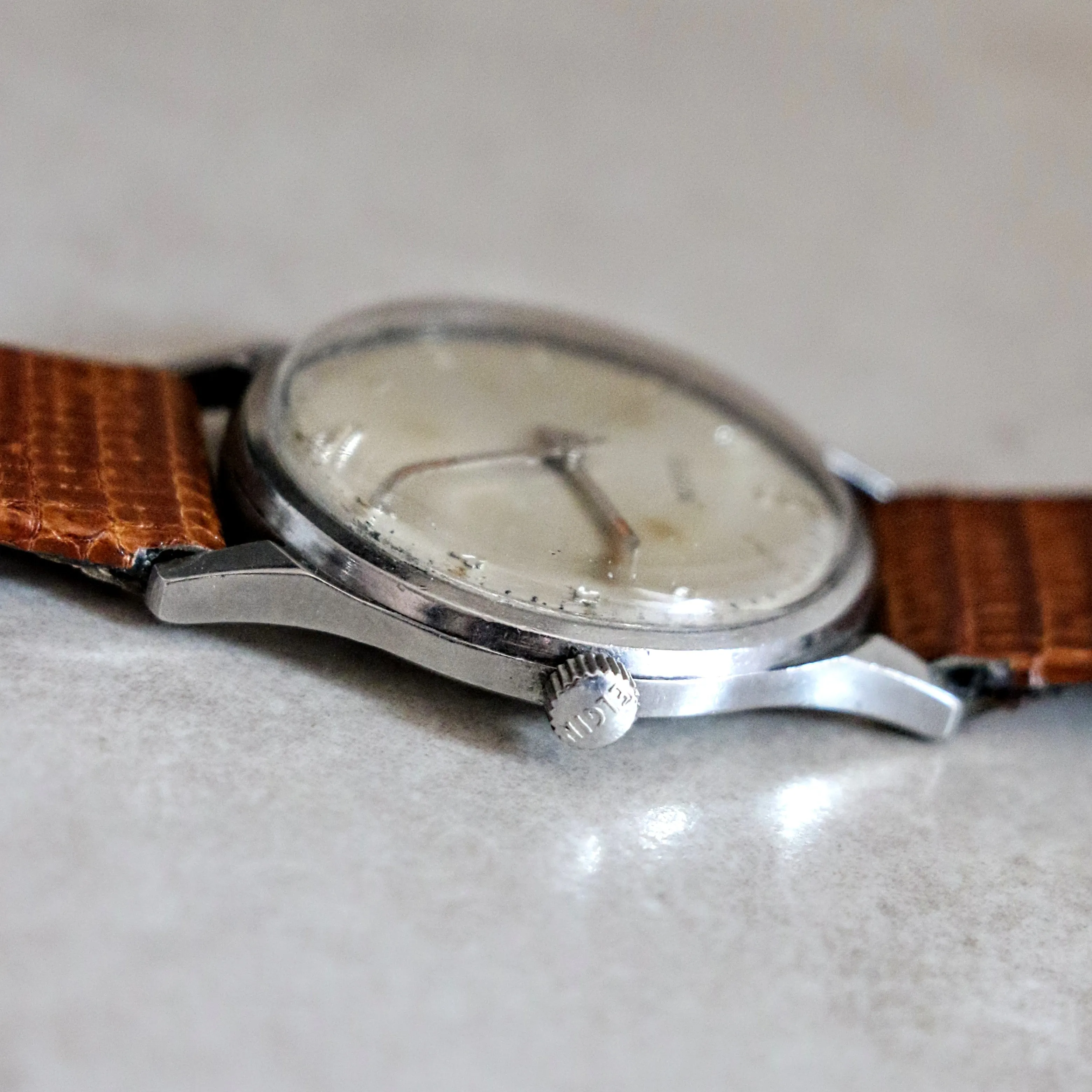 1950s ELGIN Durapower Wristwatch Ref. 4256 19 Jewels Cal. 777 ADJ’D Vintage U.S.A. Made Watch