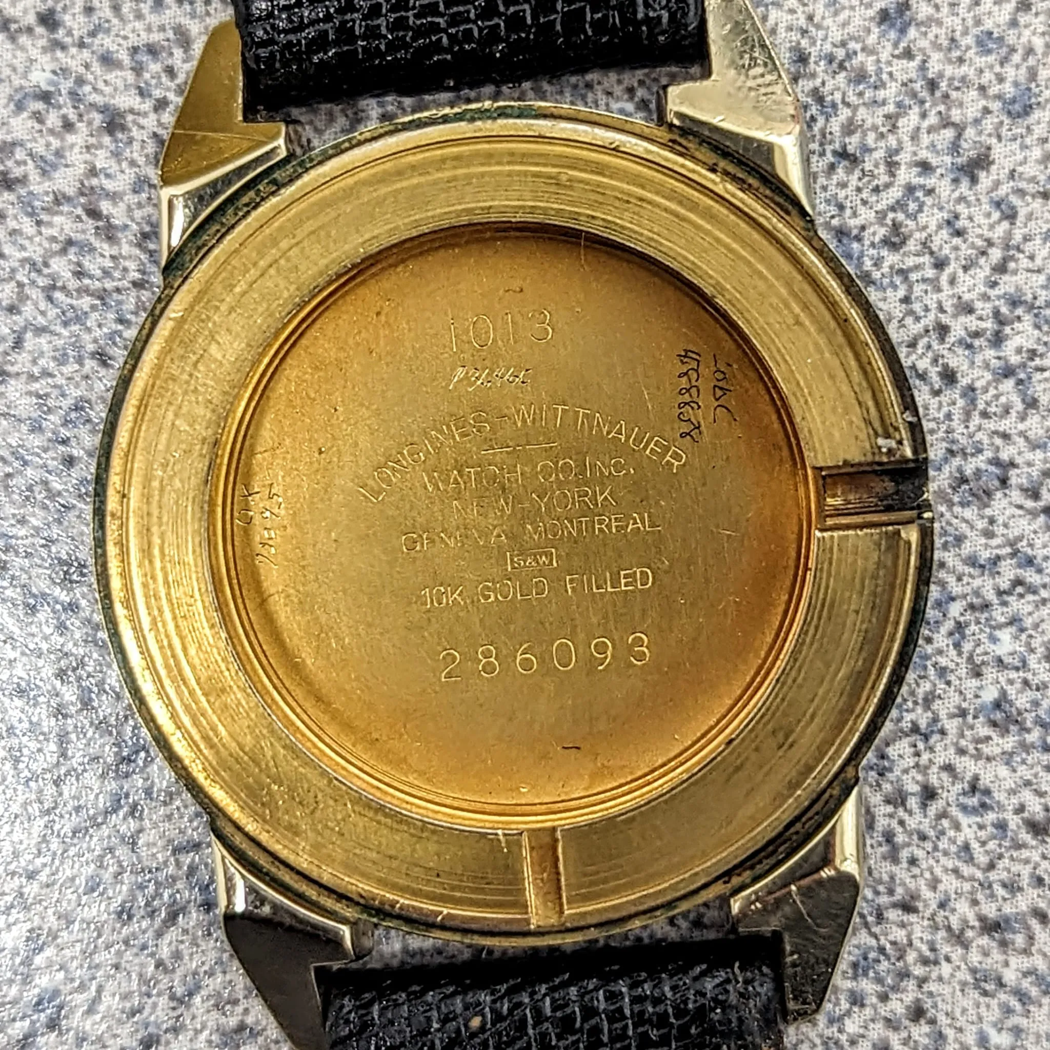 1955 LONGINES Watch 17 Jewels Cal. 23Z Fancy Lugs Vintage Swiss Made Wristwatch
