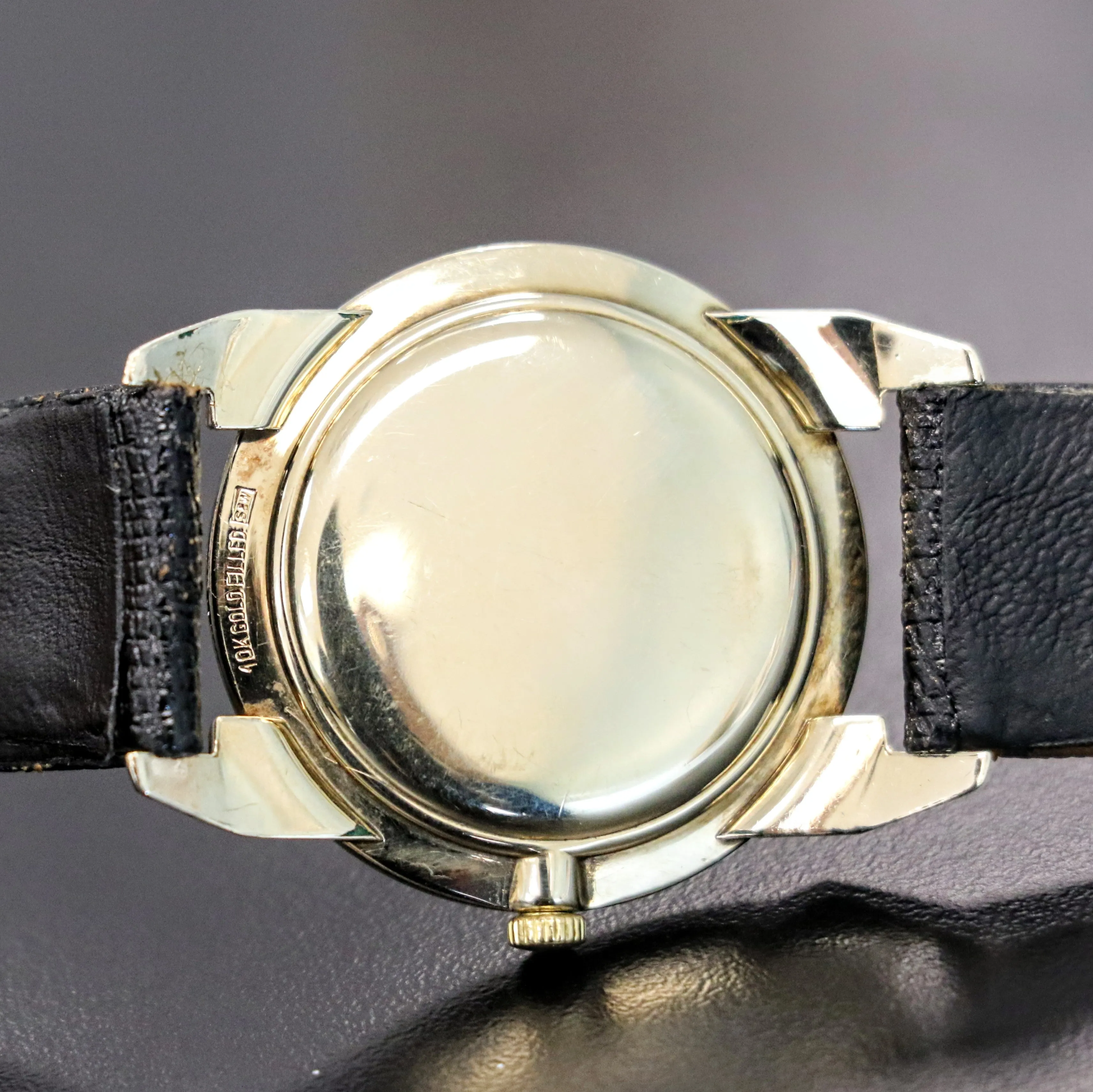 1955 LONGINES Watch 17 Jewels Cal. 23Z Fancy Lugs Vintage Swiss Made Wristwatch