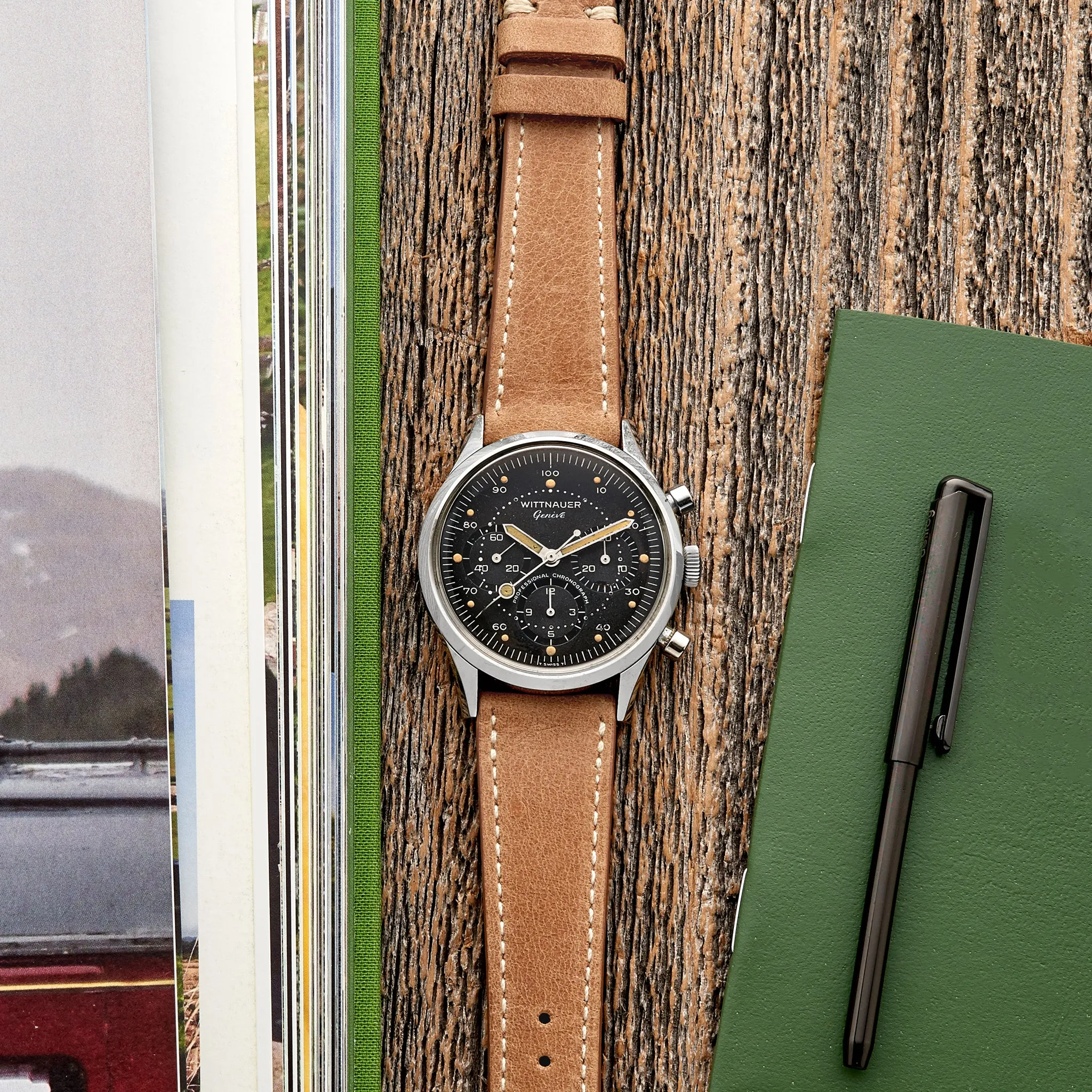 1960s Wittnauer Professional Chronograph Ref. 242T