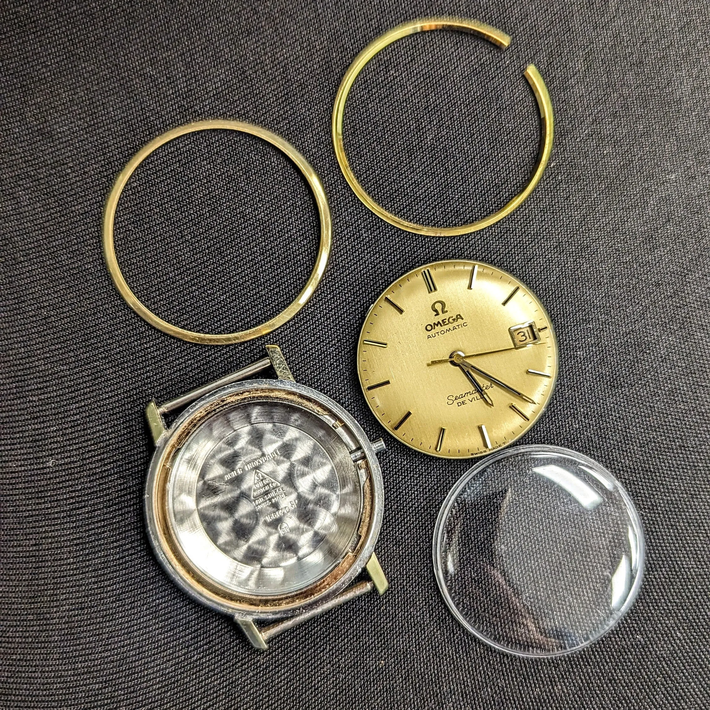 1967 OMEGA Seamaster De Ville Automatic Wristwatch 24 Jewels Cal. 565 Watch Ref. 166.020