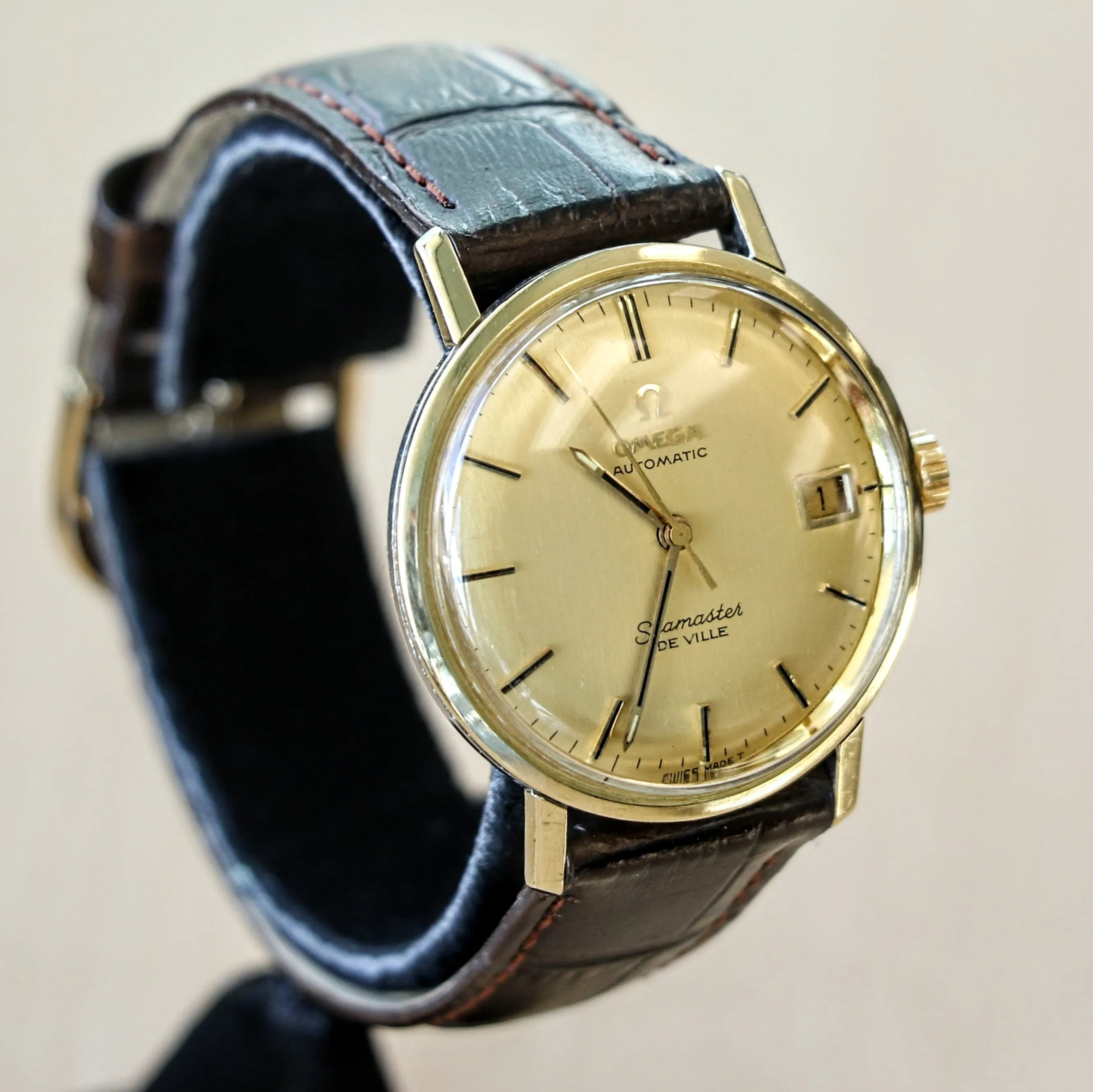 1967 OMEGA Seamaster De Ville Automatic Wristwatch 24 Jewels Cal. 565 Watch Ref. 166.020