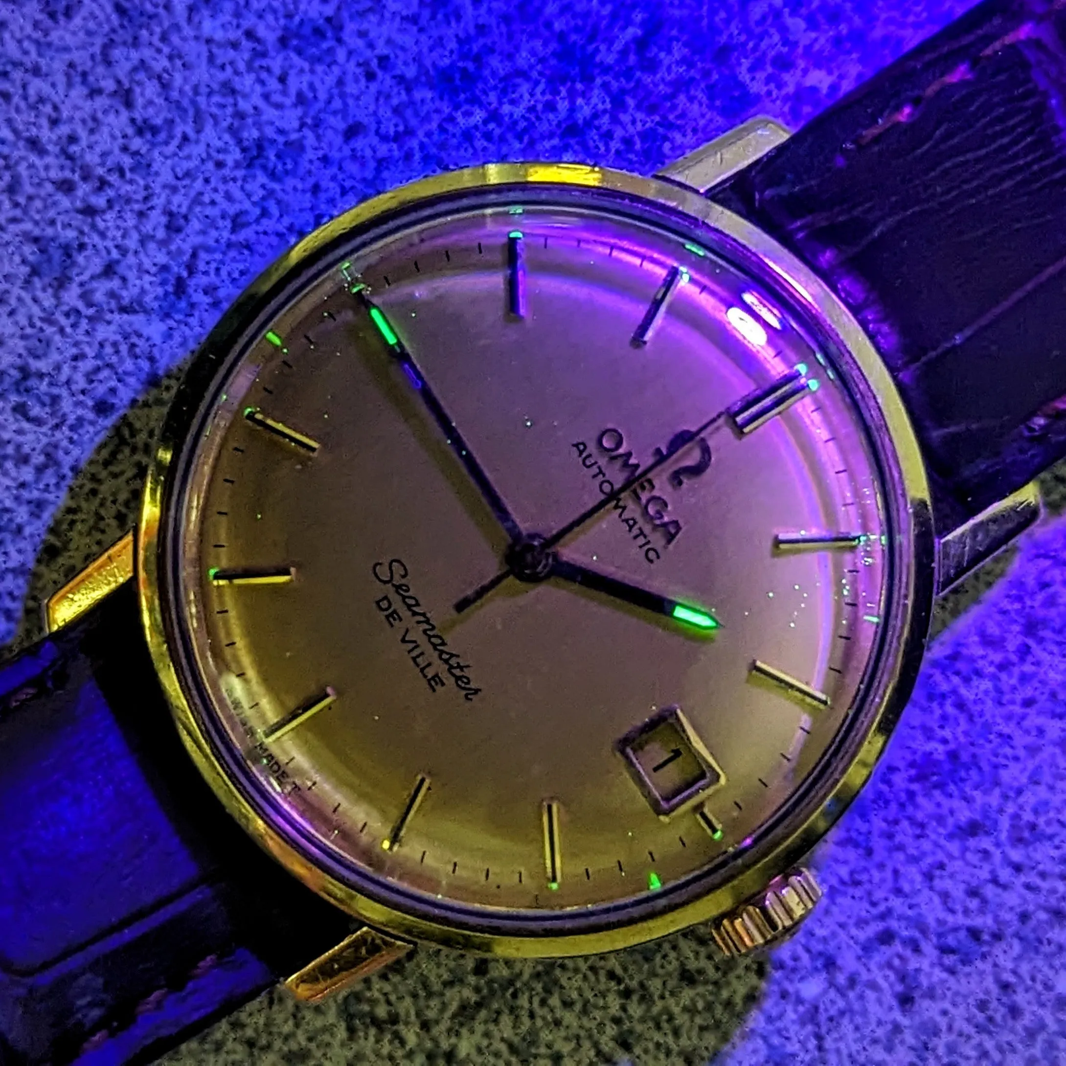 1967 OMEGA Seamaster De Ville Automatic Wristwatch 24 Jewels Cal. 565 Watch Ref. 166.020