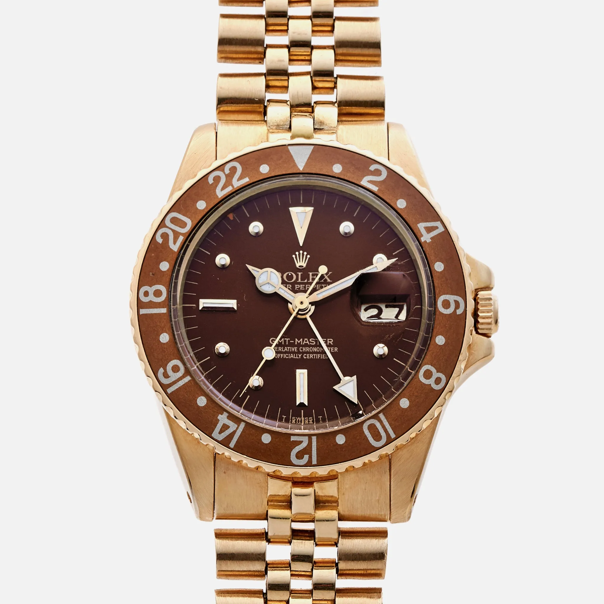 1975 Rolex GMT-Master Reference 1675 In Gold