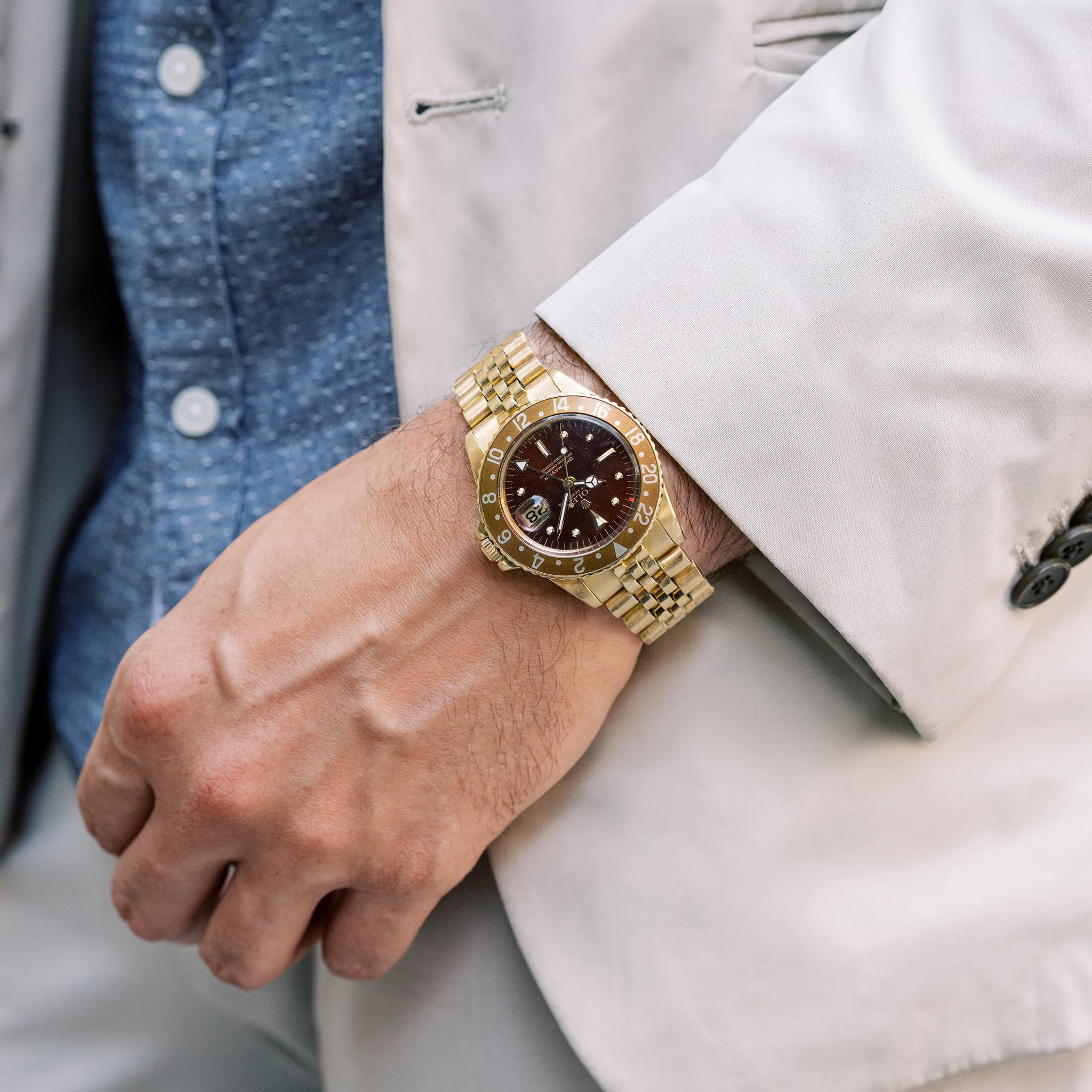 1975 Rolex GMT-Master Reference 1675 In Gold