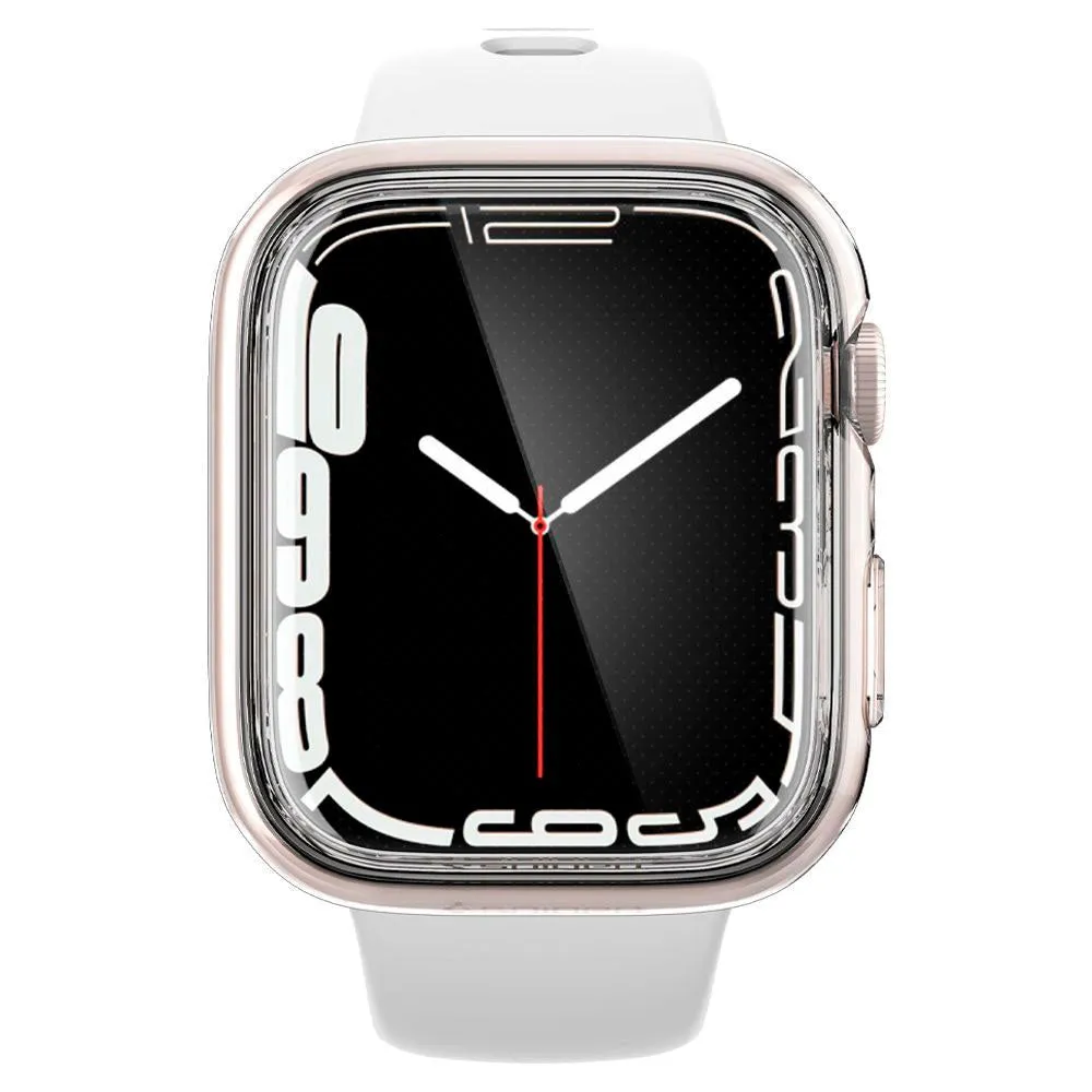 Apple Watch 7/8/9 (45mm) Spigen Ultra Hybrid Cover m. Skærmbeskyttelse - Crystal Clear