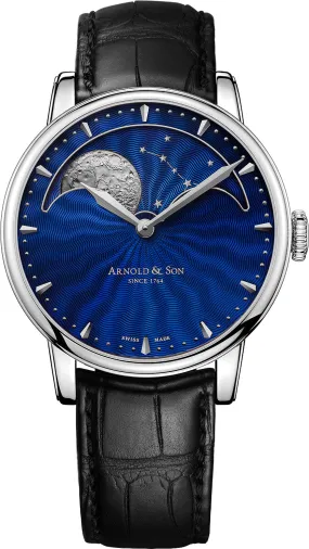 Arnold & Son Watch HM Perpetual Moon Steel D