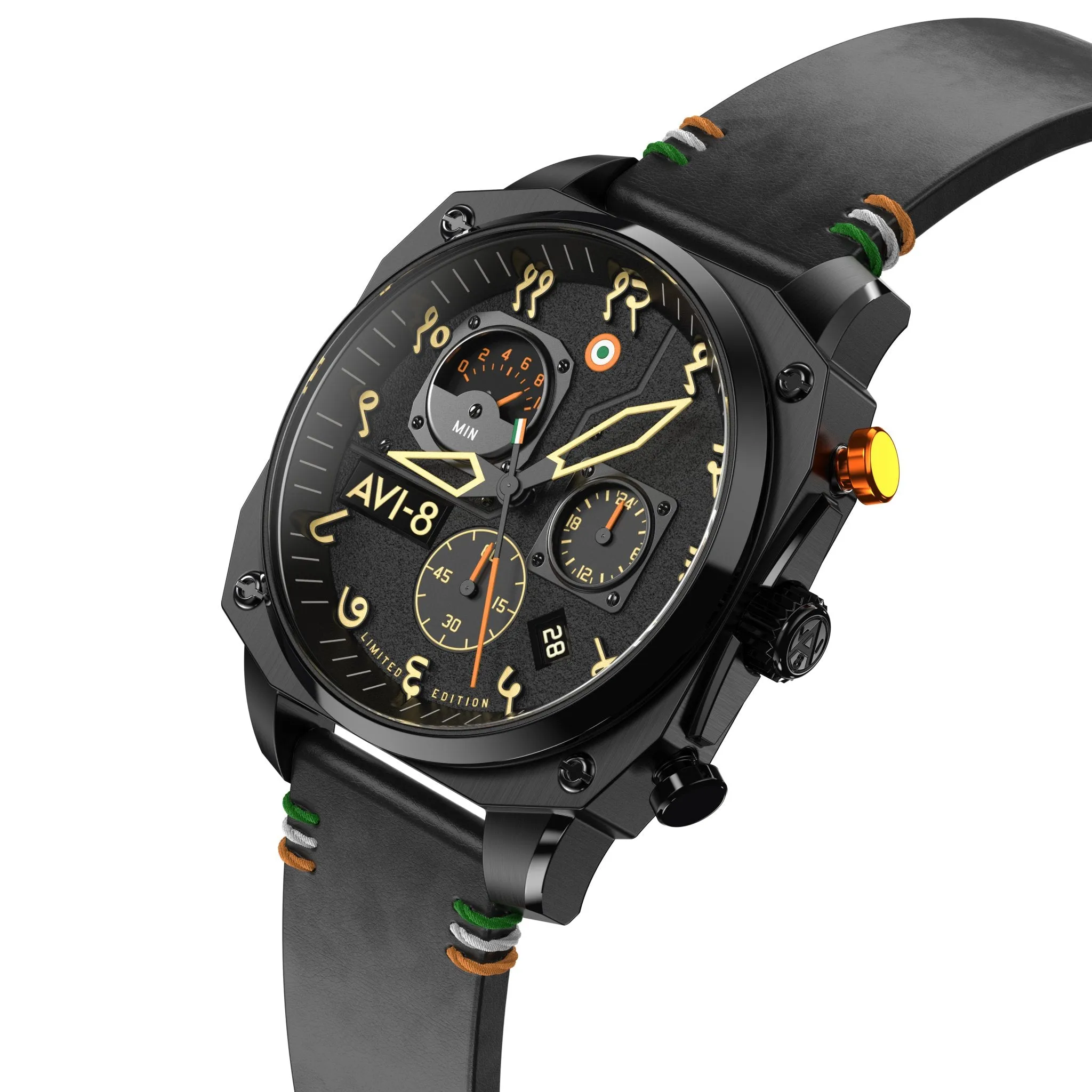 AVI-8 Hawker Hunter Retrograde Chronograph Indian Limited Edition