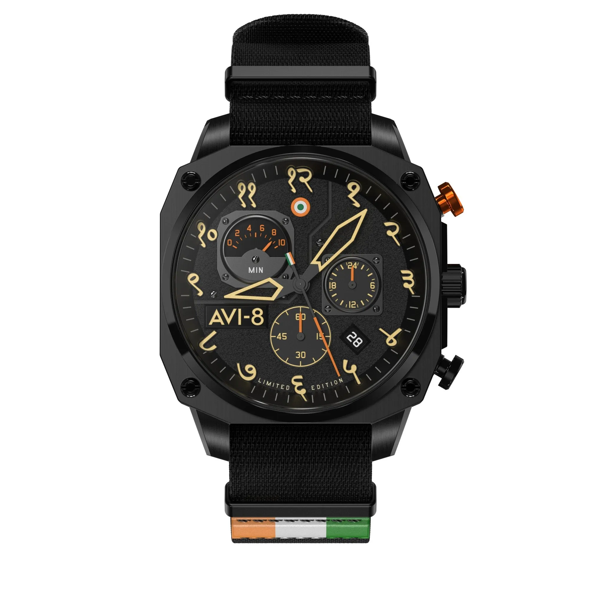 AVI-8 Hawker Hunter Retrograde Chronograph Indian Limited Edition