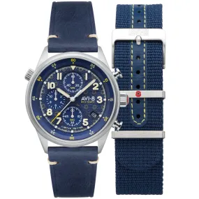 AVI-8 x RBL Flyboy Tri-Service Chrono Portsmouth Limited Edition