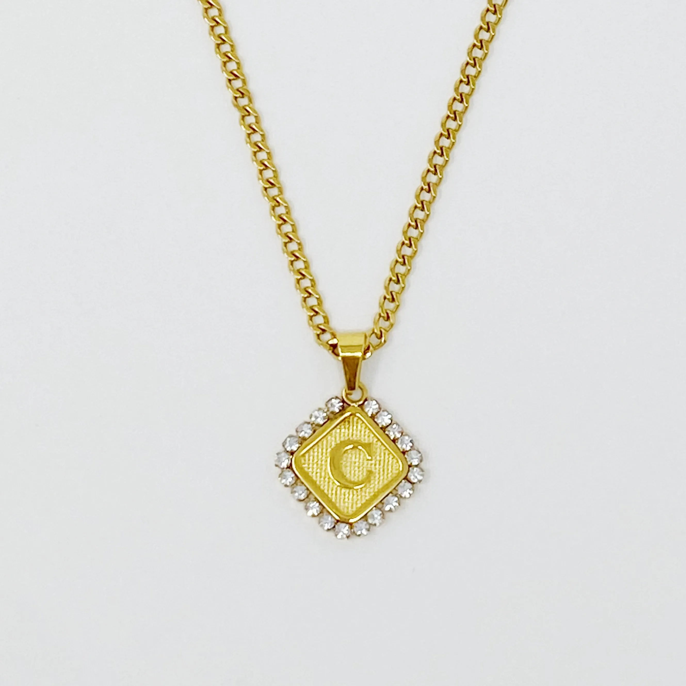 Aztec Delight Initial Necklace by Ellisonyoung.com