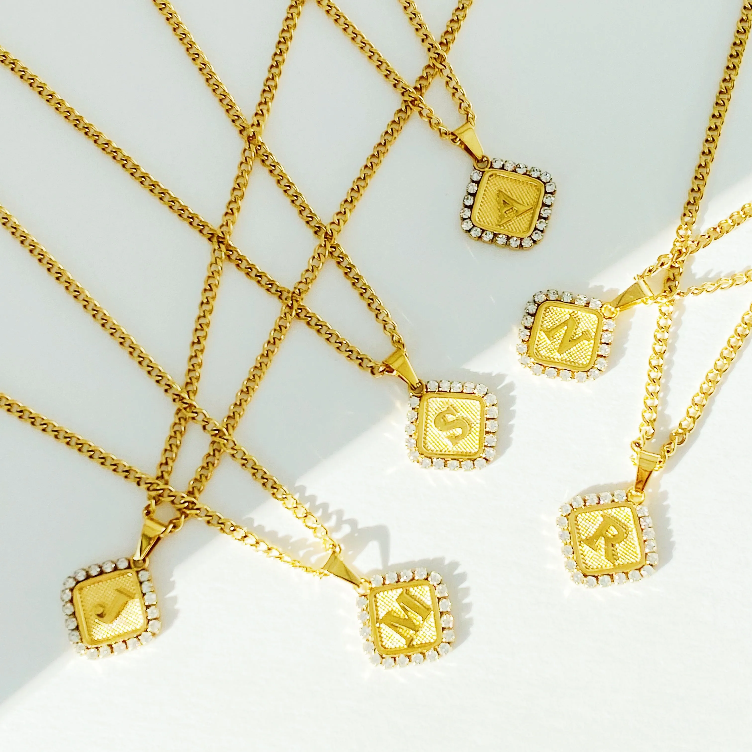 Aztec Delight Initial Necklace by Ellisonyoung.com