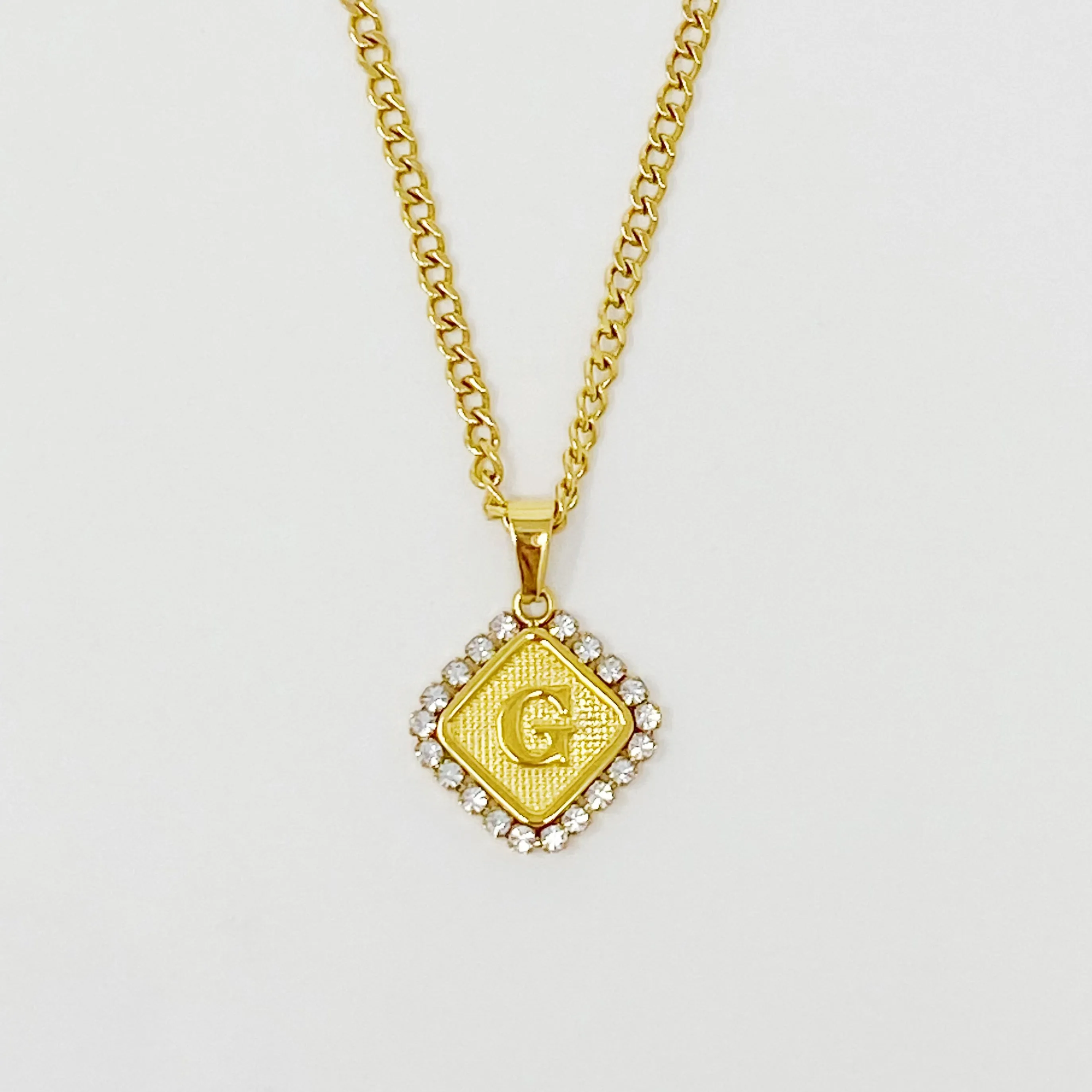 Aztec Delight Initial Necklace by Ellisonyoung.com