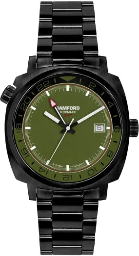 Bamford GMT Black California Green Black
