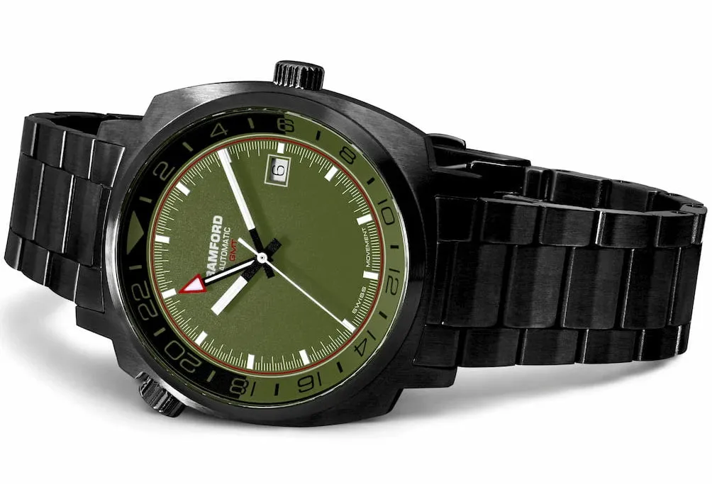 Bamford GMT Black California Green Black
