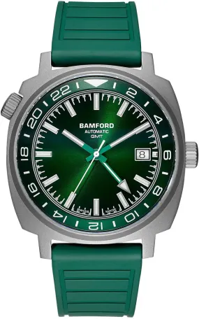 Bamford GMT Titanium Sunburst Green