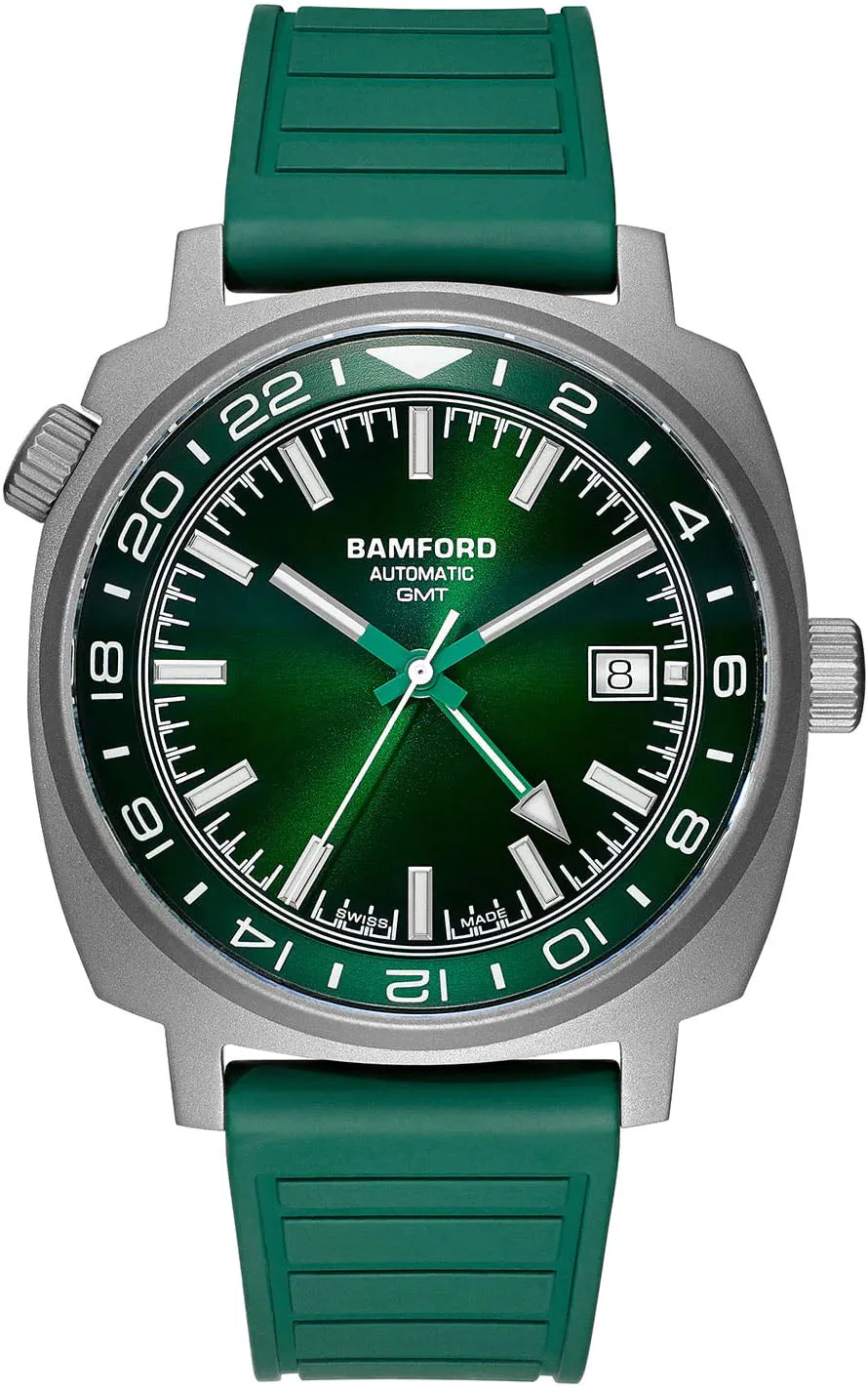 Bamford GMT Titanium Sunburst Green