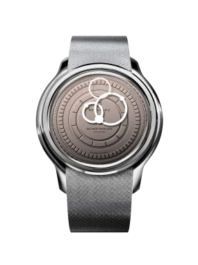 BEAUBLEU Seconde Française 20.24 Salmon Steel Bracelet