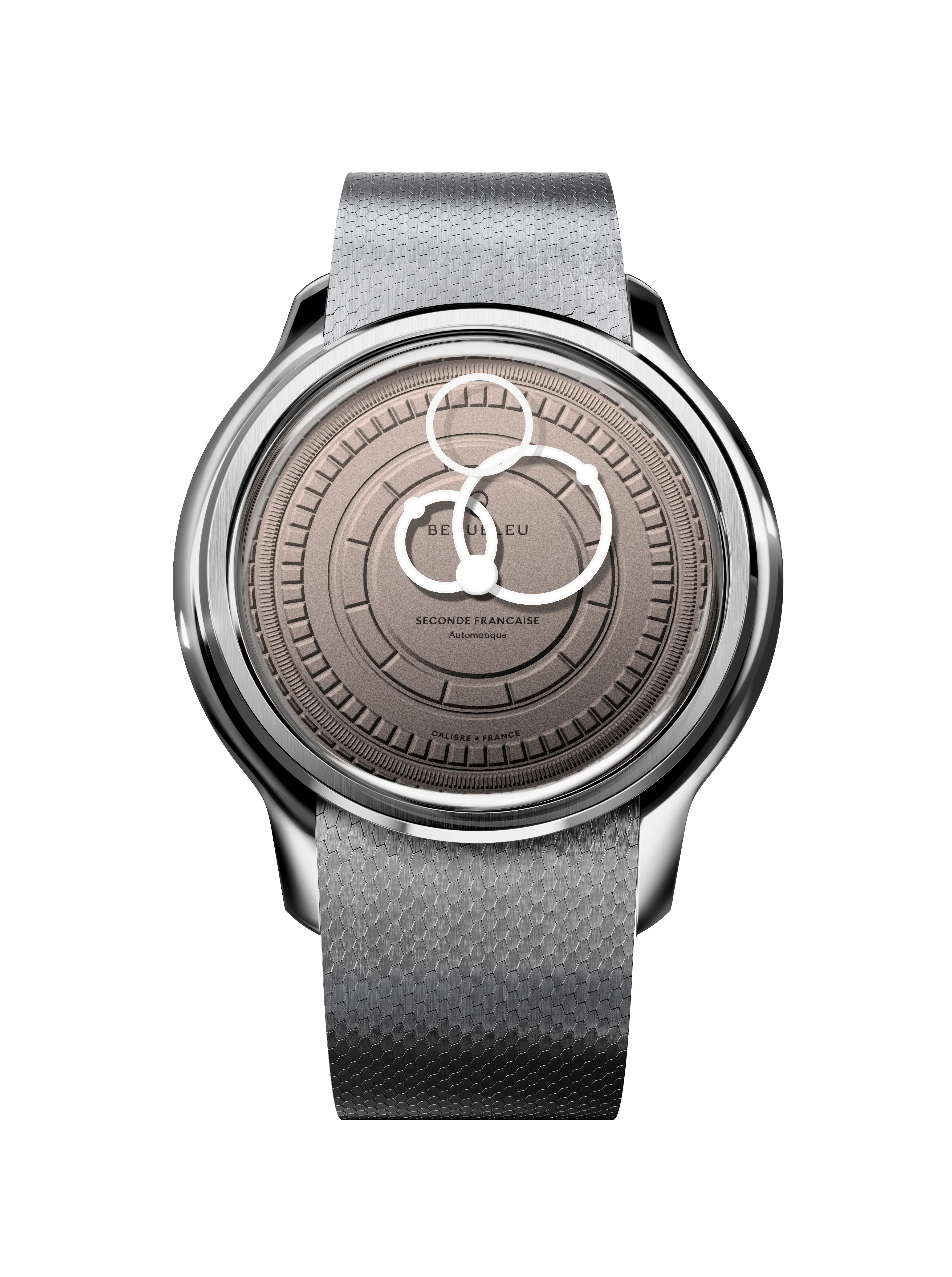 BEAUBLEU Seconde Française 20.24 Salmon Steel Bracelet