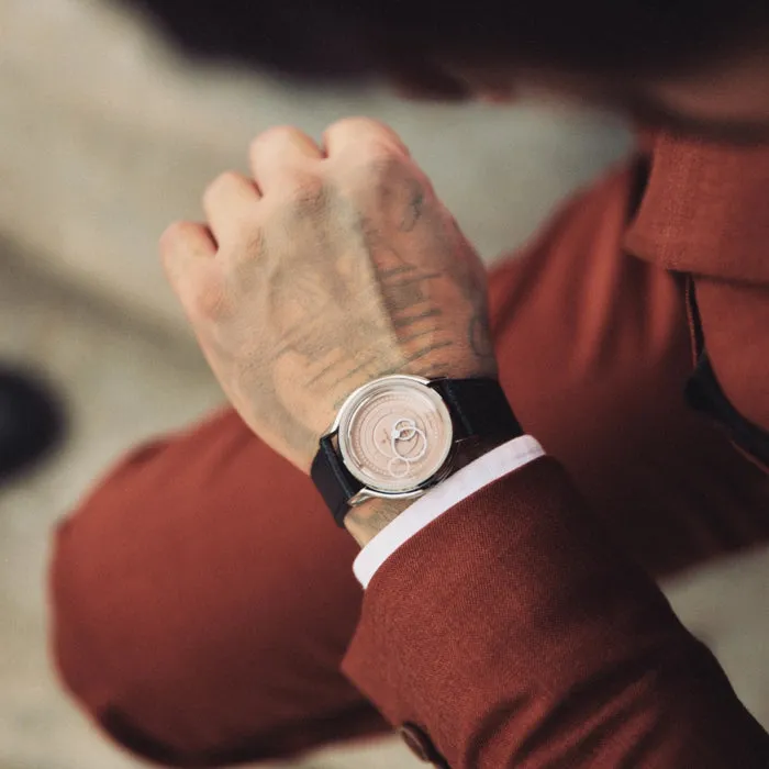 BEAUBLEU Seconde Française 20.24 Salmon Steel Bracelet