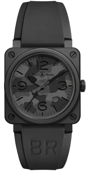 Bell & Ross Watch BR 03 92 Black Camo D