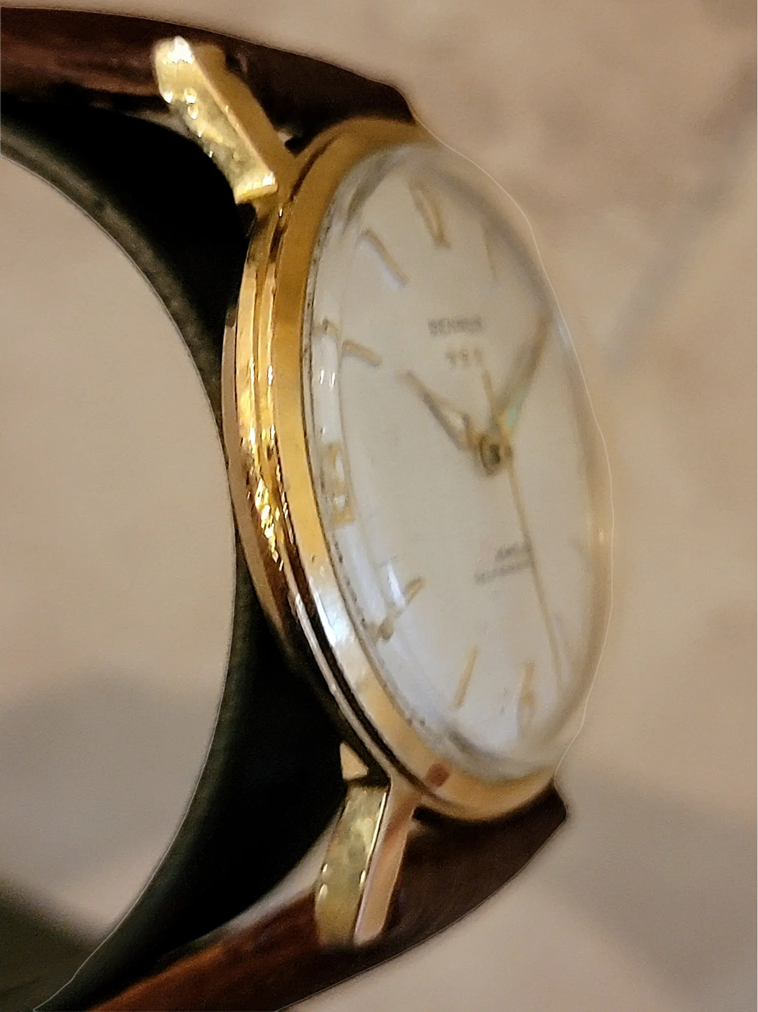 BENRUS Three Stars 39 Jewels Self-Winding Watch Cal. ETA 2451 - In BOX!