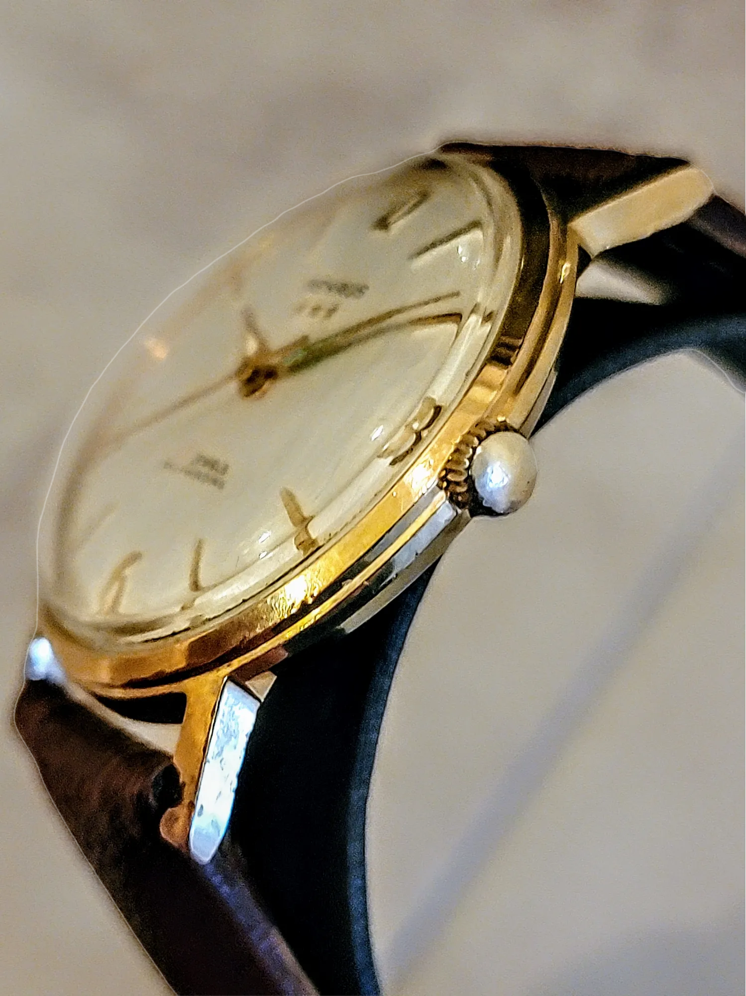 BENRUS Three Stars 39 Jewels Self-Winding Watch Cal. ETA 2451 - In BOX!