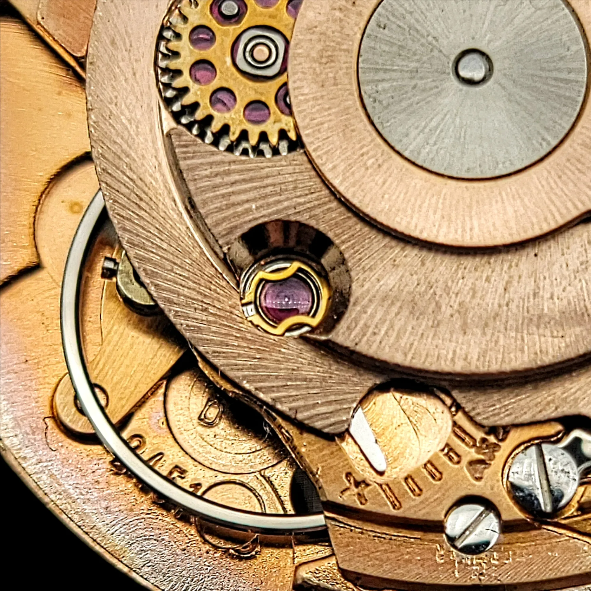 BENRUS Three Stars 39 Jewels Self-Winding Watch Cal. ETA 2451 - In BOX!