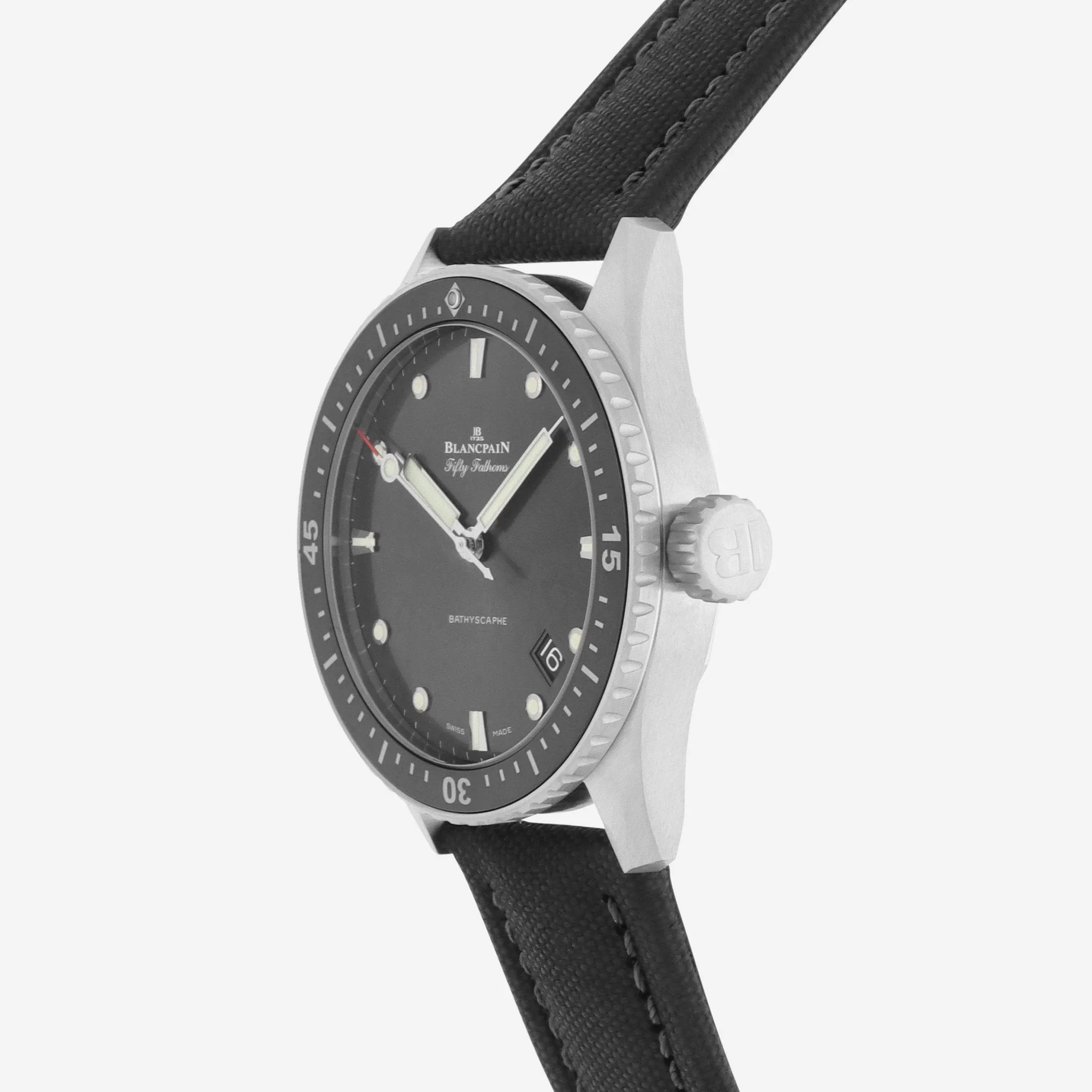 Blancpain Bathyscaphe Stainless Steel Automatic Men's Watch 50001110B52A