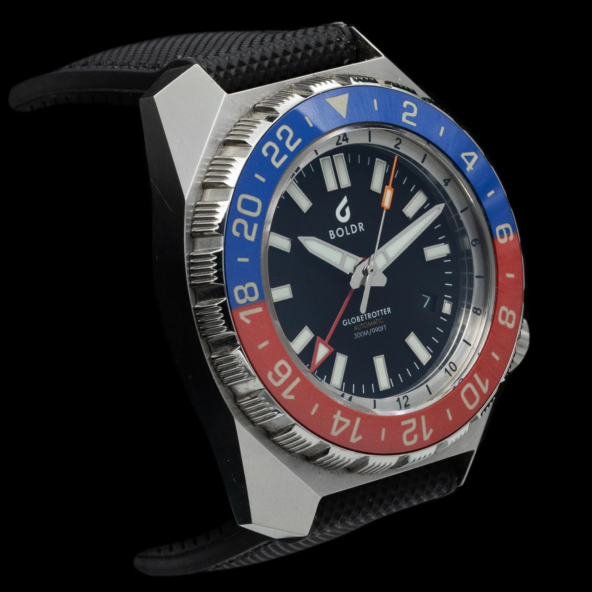 BOLDR - Globetrotter GMT 'Limited Edition Pepsi Bezel'