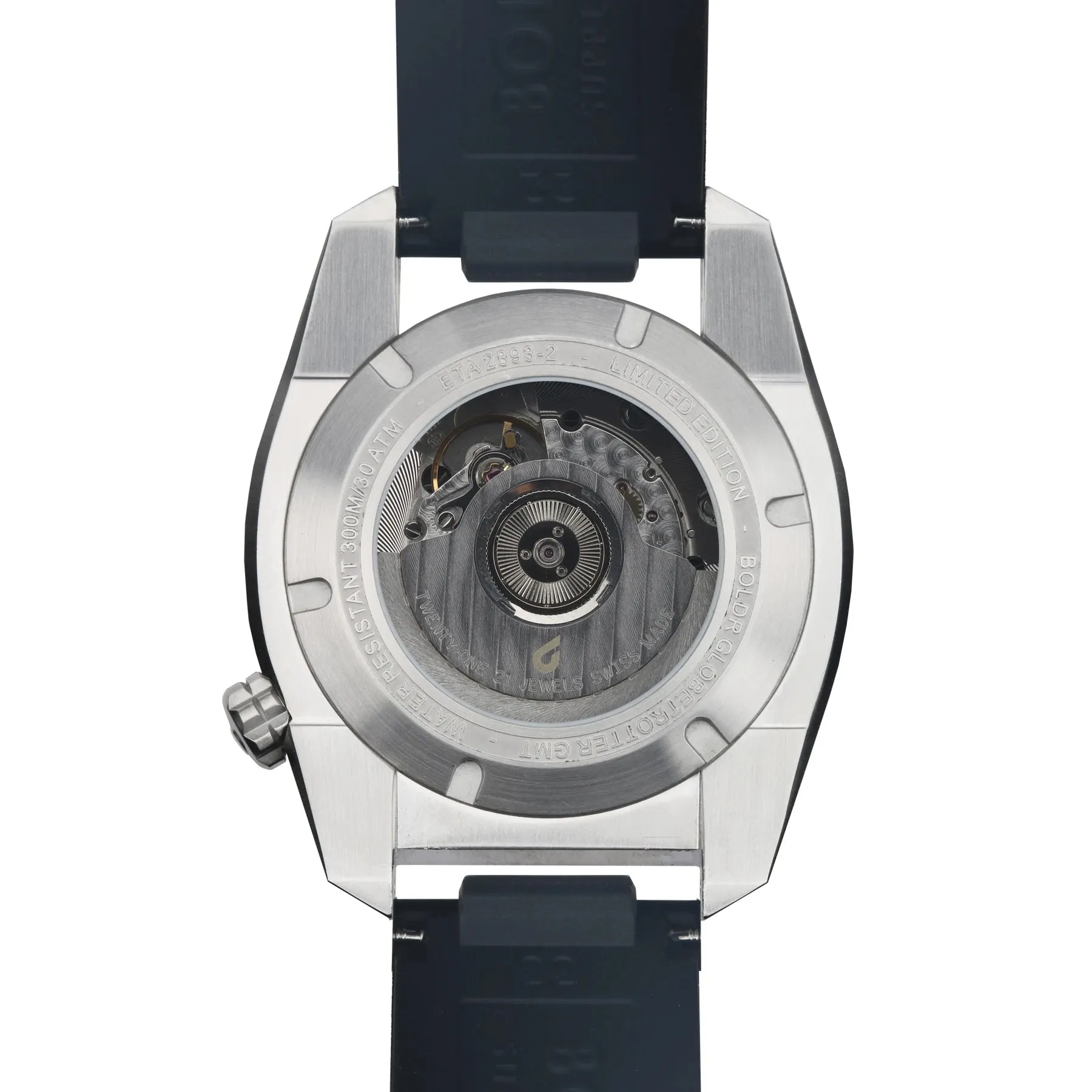 Boldr Watch Globetrotter GMT Meteoblack