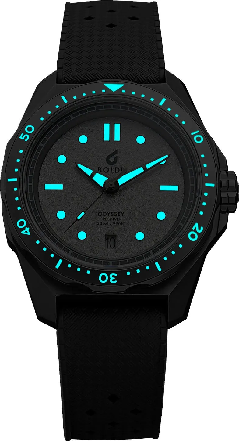 Boldr Watch Odyssey Freediver White Frost Limited Edition D