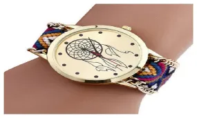 Braid Bracelet Fashion Wrist Watch for Women