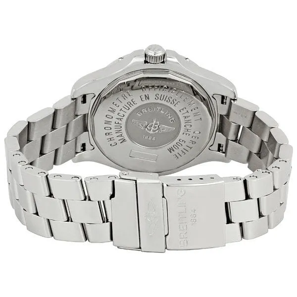 Breitling Aeromarine Colt GMT Steel Black Men's Watch A3235011-B715SS A3235011/B715/136A