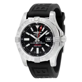 Breitling Avener II GMT Black Dial Men's Watch A3239011-BC35BKPT3 A3239011-BC35-152S-A20S.1