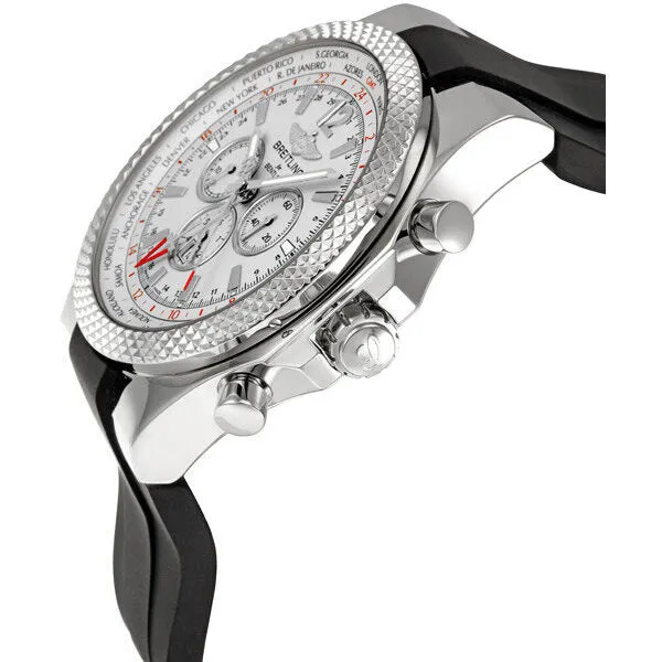 Breitling Bentley GMT Silver Dial Men's Watch A4736212-G657BKRD