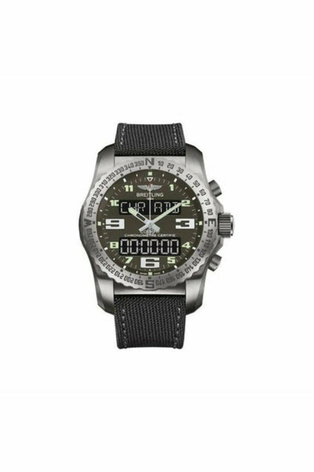 breitling professional cockpit b50 titanium gray 46mm men's watch