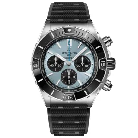 Breitling Super Chronomat B01 44mm Blue Dial Steel & Platinum Automatic Chronograph Gents Watch PB0136251C1S1