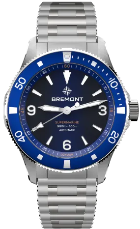 Bremont Supermarine 300M Blue Bracelet