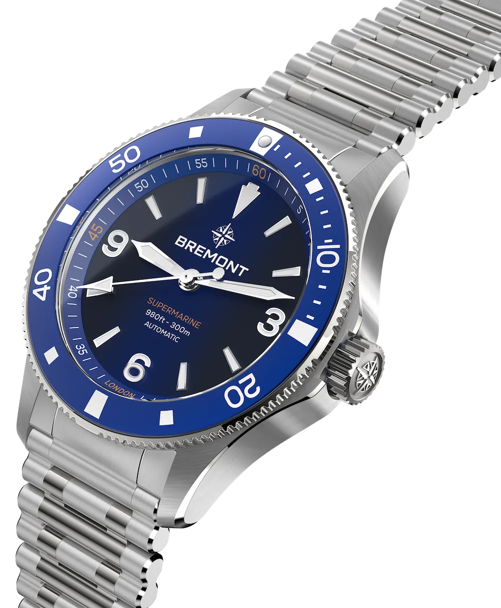 Bremont Supermarine 300M Blue Bracelet
