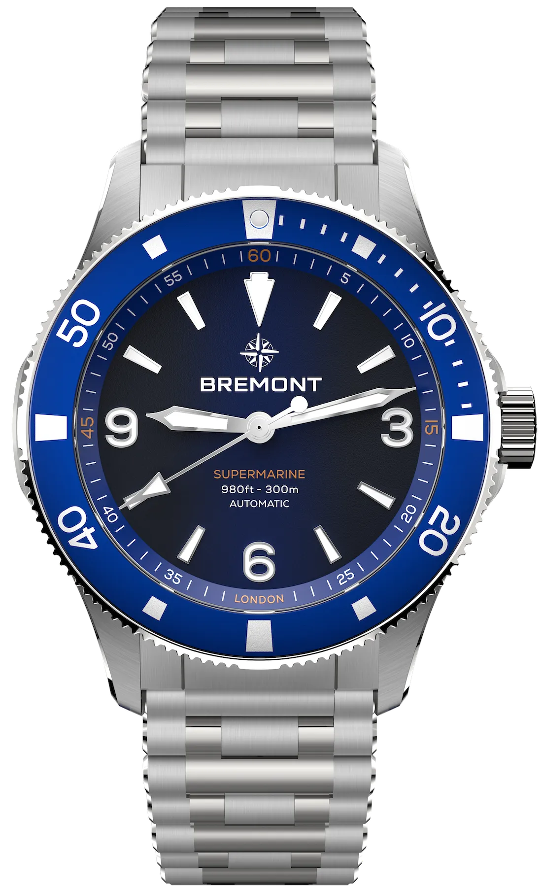 Bremont Supermarine 300M Blue Bracelet