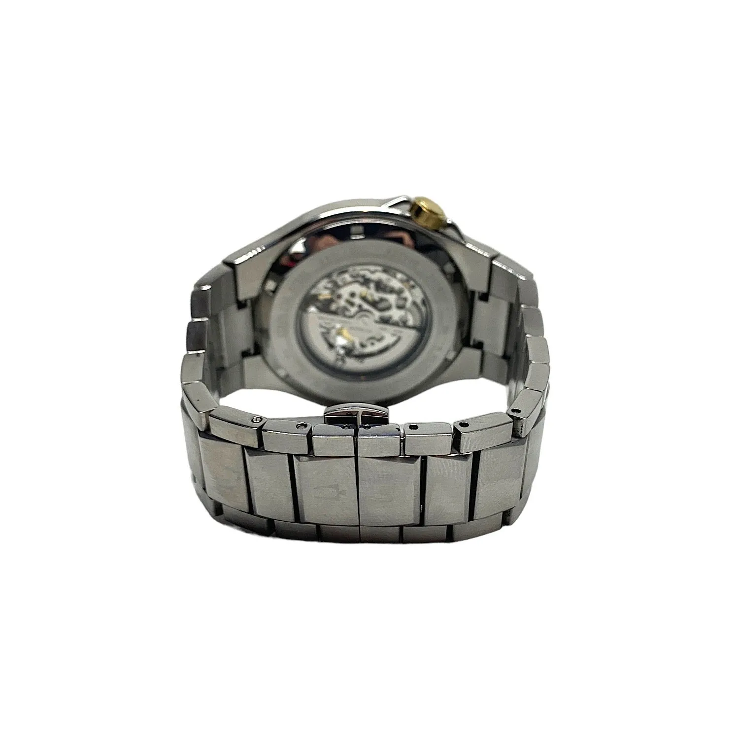 Bulova Maquina Black Skeleton Dial Automatic Men's Watch - 98A224