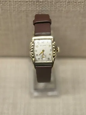 BULOVA Vintage C. 1940s Beautiful 10K RGP & SS Unisex Watch - $6K APR w / COA!!!