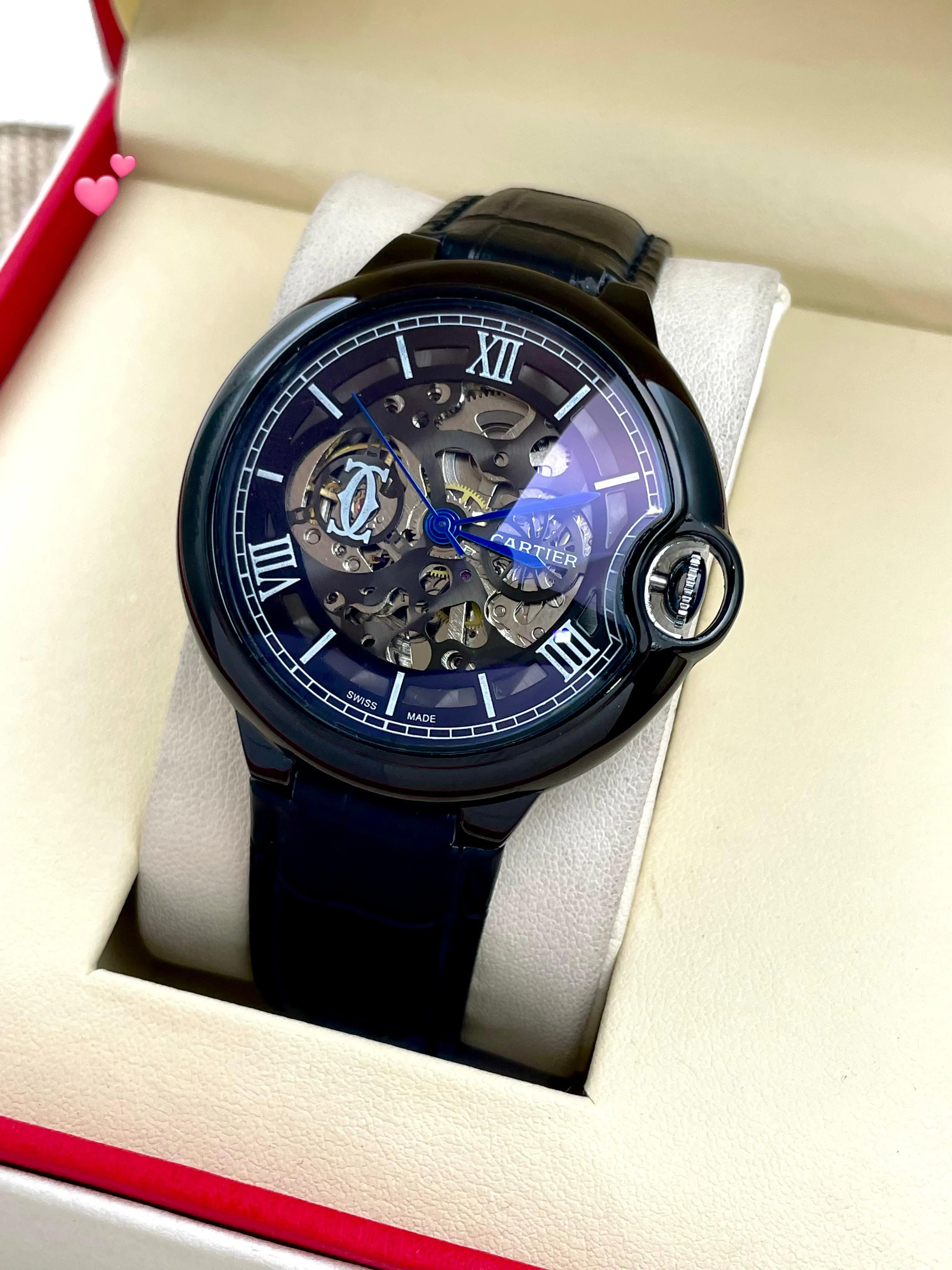 Cartier Master Material Gents Watch 5 Colors