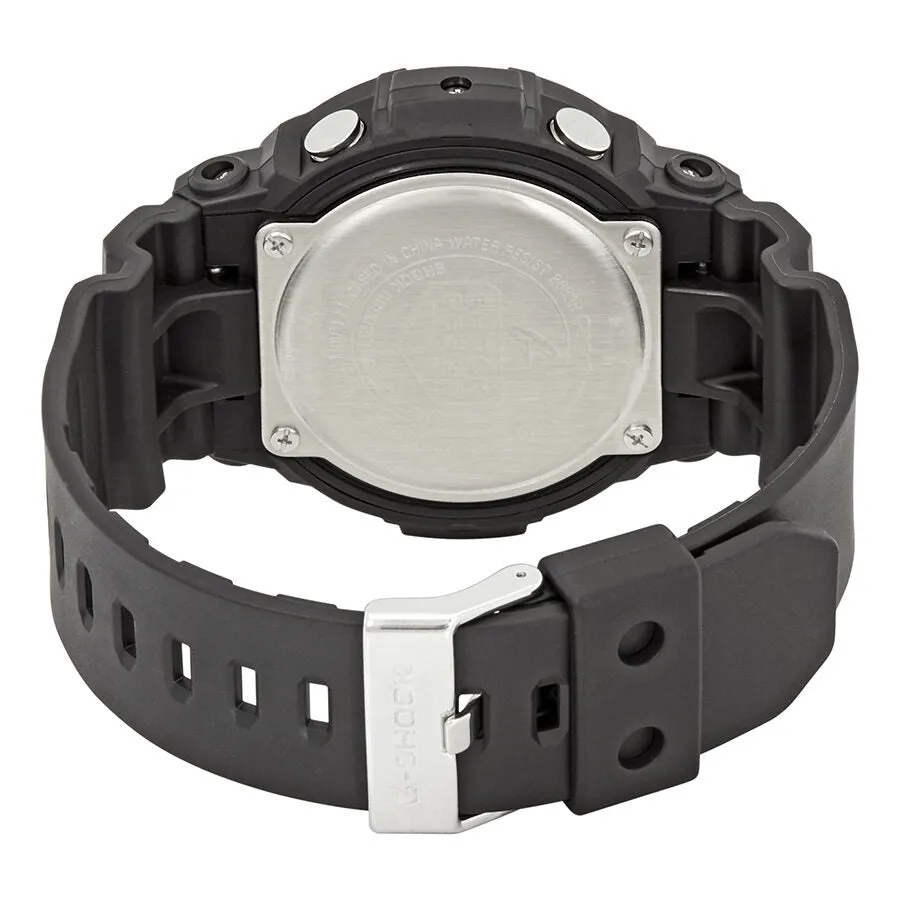 Casio G-Shock Alarm World Time Black Dial Men's Watch GAS-100B-1ACR