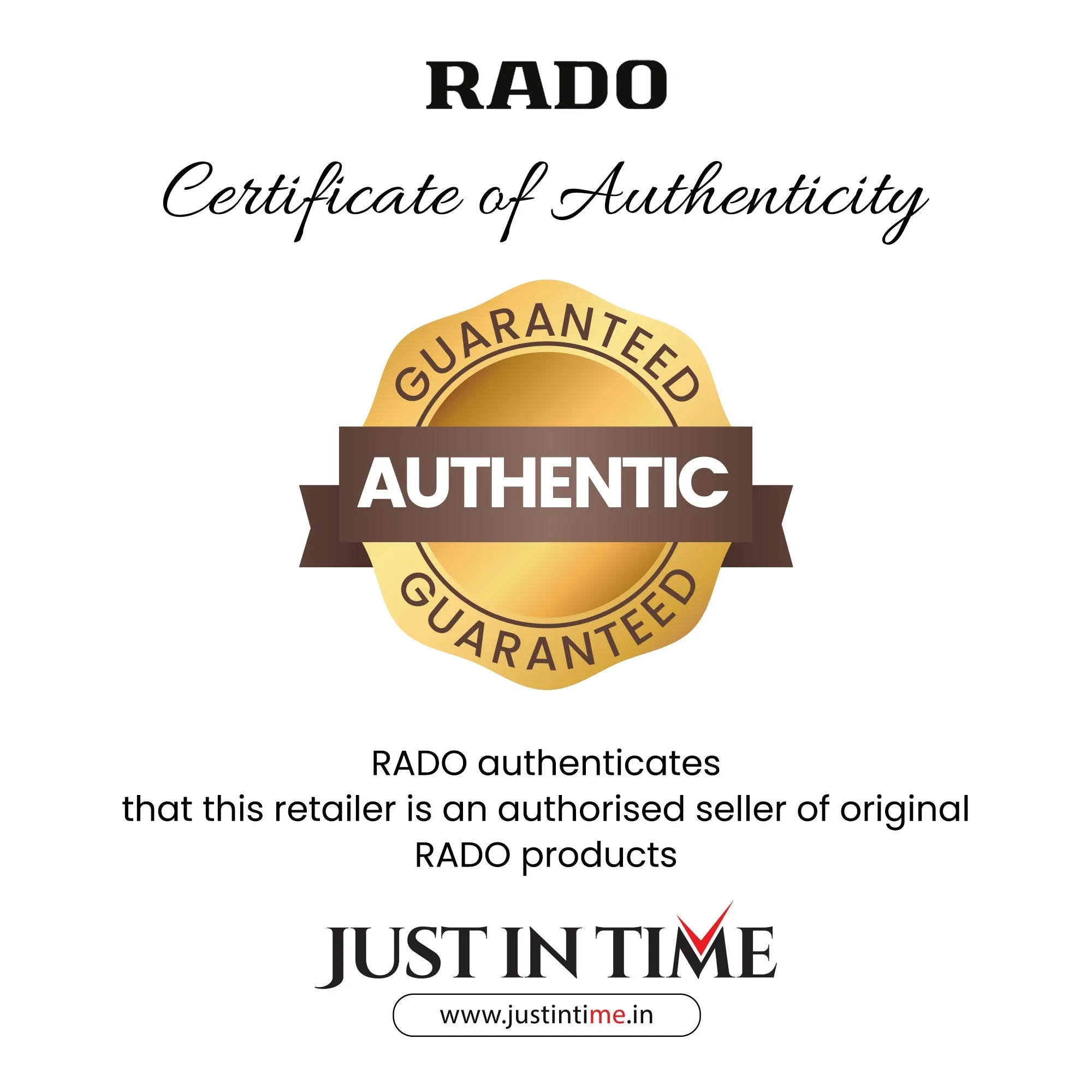 Centrix Automatic Rado Women Analog Stainless Steel Watch R30191712