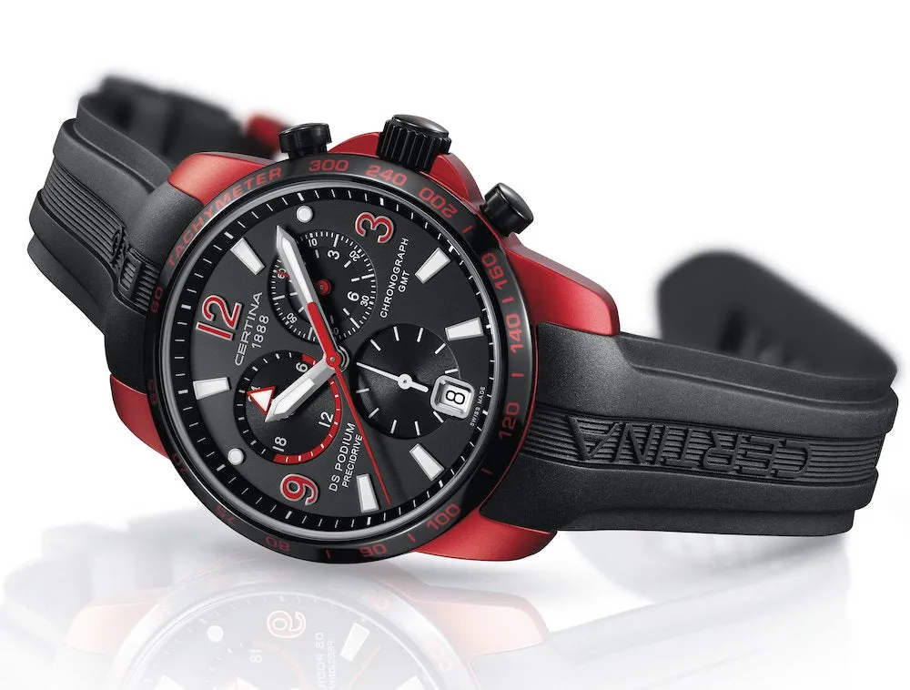 Certina Watch DS Podium Big Size Chrono GMT Aluminium Quartz D